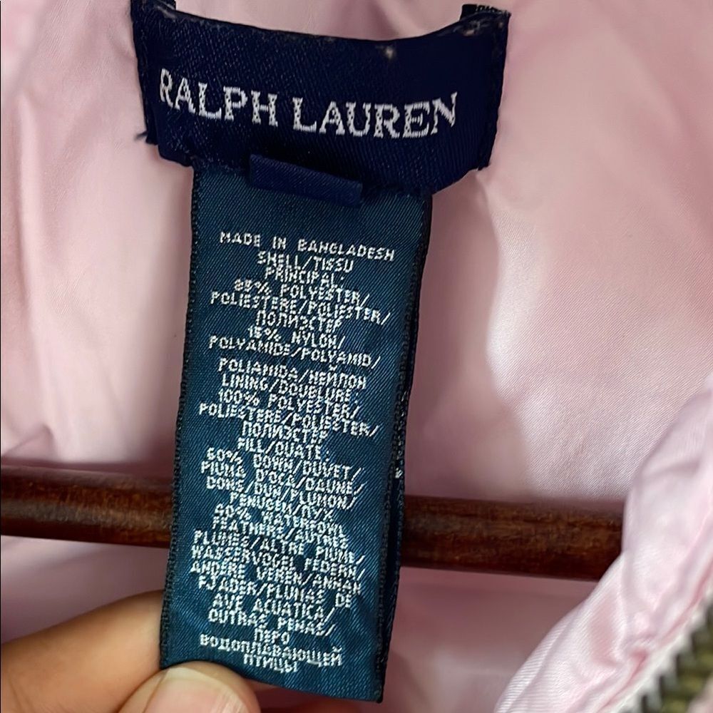 Ralph Lauren Blue Label Pink Quilted Vest - Picture 6 of 8
